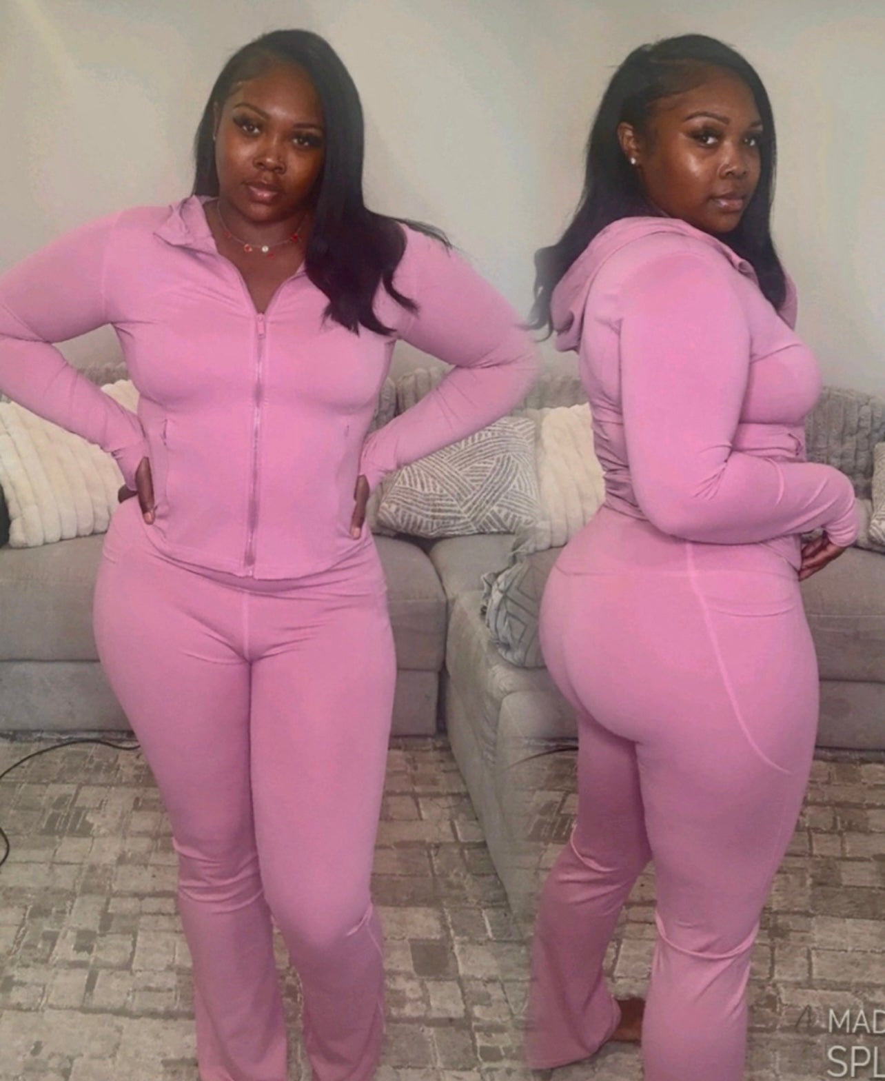 Mauve Hooded Active Set
