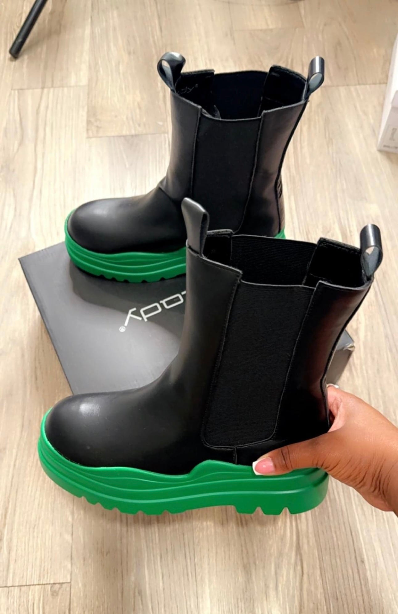 Novelty Hunter Boots (Green)