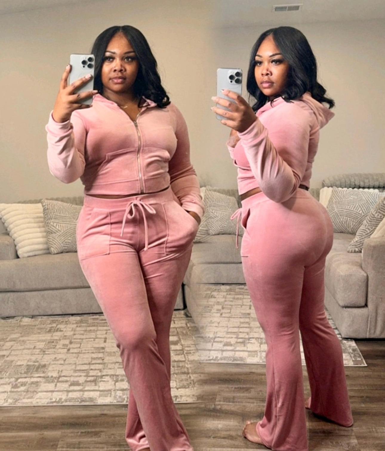 2pc Velour Sets (2 Colors)
