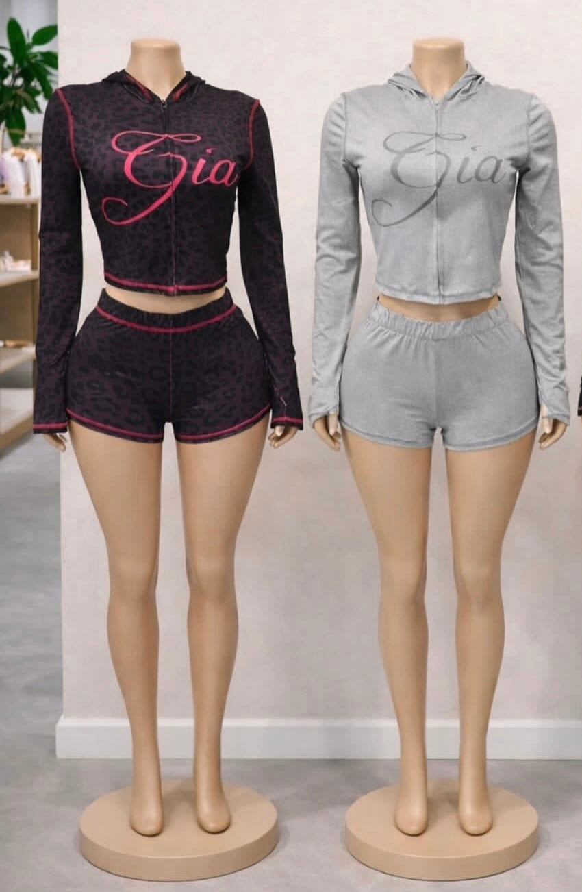 GIA SHORT SETS (3COLORS)