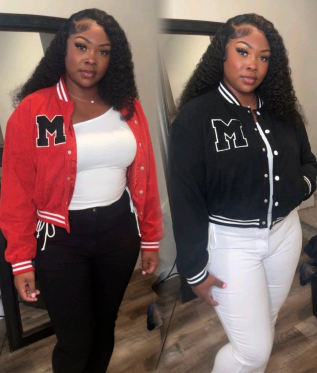 Corduroy Varsity Jackets (2Colors)