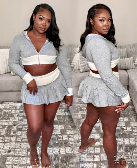 2pc Jacket/Skirt Set