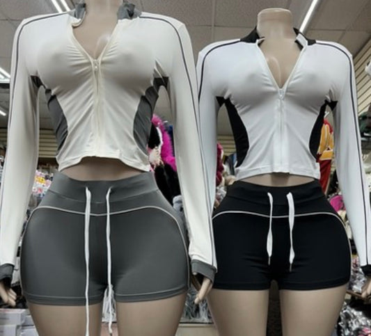 CICI SHORT SET (BLK)